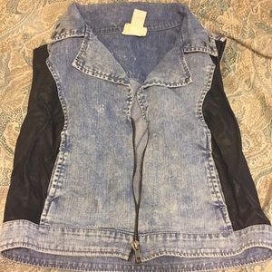 Denim vest
